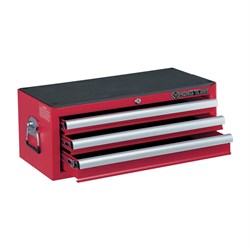 Ящик инструментальный, 3 выдвижных ящика, красный KING TONY 87421-3B TONY - фото 719361