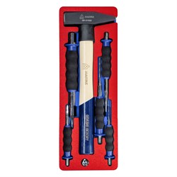 Набор ударно-режущего инструмента, ложемент, 6 предметов МАСТАК 5-9006 5-9006 - фото 719430