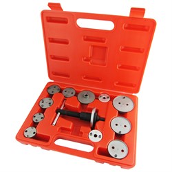 Приспособление для утапливания поршней тормозного цилиндра, кейс, 13 предметов МАСТАК 102-00011C 102-00011C - фото 719466