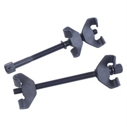 Стяжка амортизаторных пружин, 270 мм, вороненая, двойной крюк, 2 предмета МАСТАК 100-03270 100-03270 - фото 719471