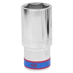 Головка торцевая глубокая шестигранная 3/4", 32 мм KING TONY 623532M TONY - фото 719569