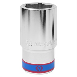 Головка торцевая глубокая шестигранная 3/4", 35 мм KING TONY 623535M TONY - фото 719572