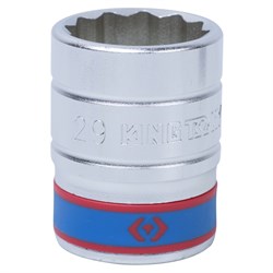 Головка торцевая стандартная двенадцатигранная 3/4", 29 мм KING TONY 633029M TONY - фото 719600