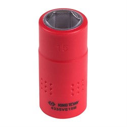 Головка торцевая диэлектрическая шестигранная 1/2", 16 мм KING TONY 4335VE16M TONY - фото 719650