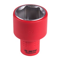 Головка торцевая диэлектрическая шестигранная 1/2", 30 мм KING TONY 4335VE30M TONY - фото 719659