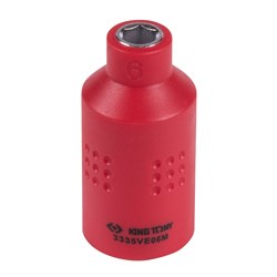 Головка торцевая диэлектрическая шестигранная 3/8", 6 мм KING TONY 3335VE06M TONY - фото 719717