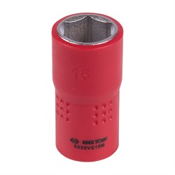 Головка торцевая диэлектрическая шестигранная 3/8", 15 мм KING TONY 3335VE15M TONY - фото 719726