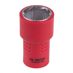 Головка торцевая диэлектрическая шестигранная 3/8", 18 мм KING TONY 3335VE18M TONY - фото 719729