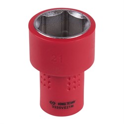 Головка торцевая диэлектрическая шестигранная 3/8", 21 мм KING TONY 3335VE21M TONY - фото 719732
