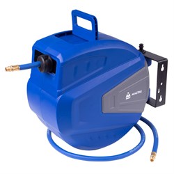 Шланг пневматический 10х15 мм, 15 м, на автоматической катушке, ПВХ композитный, резьба 1/4" МАСТАК 684-10115HR 684-10115HR - фото 719773