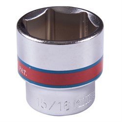 Головка торцевая стандартная шестигранная 3/8", 15/16", дюймовая KING TONY 333530S TONY - фото 719813
