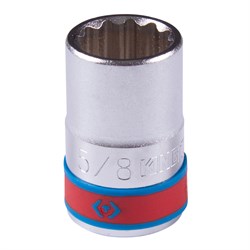 Головка торцевая стандартная двенадцатигранная 1/2", 5/8", дюймовая KING TONY 433020S TONY - фото 719830