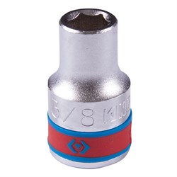 Головка торцевая стандартная шестигранная 1/2", 3/8", дюймовая KING TONY 433512S TONY - фото 719838