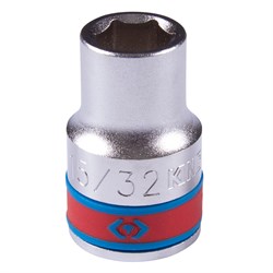 Головка торцевая стандартная шестигранная 1/2", 15/32", дюймовая KING TONY 433515S TONY - фото 719840