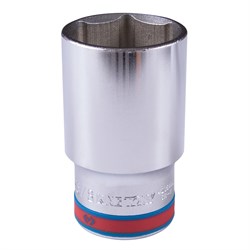 Головка торцевая глубокая шестигранная 1/2", 1-3/8", дюймовая KING TONY 423544S TONY - фото 719859
