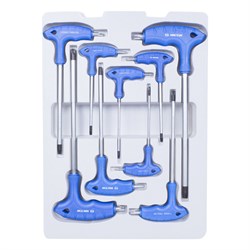 Набор Г-образных Torx, T10-T50, 9 предметов KING TONY 22309TR TONY - фото 719913