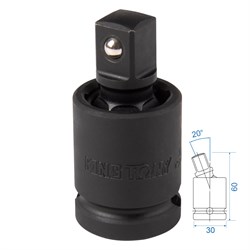 Кардан ударный 1/2", с шариковым фиксатором KING TONY 4799P TONY - фото 720065