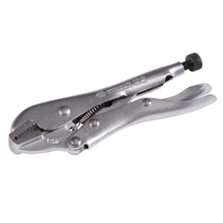 Зажим с фиксатором 142 мм, с прямыми губками KING TONY 6031-05R TONY - фото 720082