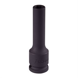 Головка торцевая ударная глубокая шестигранная 3/8", 7 мм KING TONY 343507M TONY - фото 720126