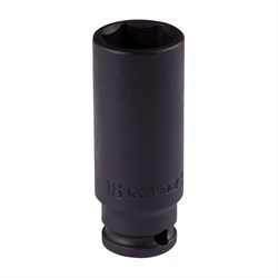 Головка торцевая ударная глубокая шестигранная 3/8", 18 мм KING TONY 343518M TONY - фото 720137