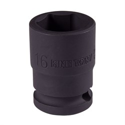 Головка торцевая ударная шестигранная 3/8", 16 мм KING TONY 353516M TONY - фото 720153
