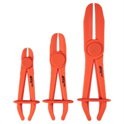 Зажимы для шлангов пластиковые 15-60 мм, 3 предмета AFFIX AF10960104 AF10960104 - фото 720196