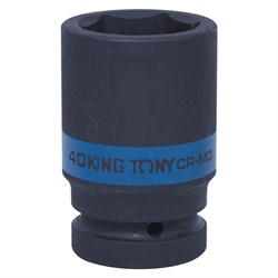 Головка торцевая ударная глубокая шестигранная 1", 40 мм KING TONY 843540M TONY - фото 720198