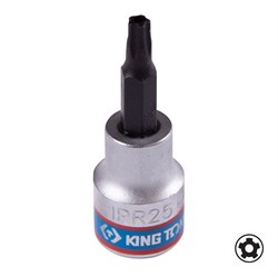 Насадка (бита) торцевая 3/8", Torx plus, IPR25, L = 50 мм KING TONY 302D25 TONY - фото 720231