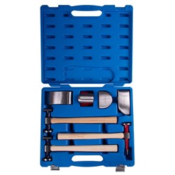 Набор рихтовочных молотков и поддержек, 7 предметов KING TONY 9CF-307 TONY - фото 720297