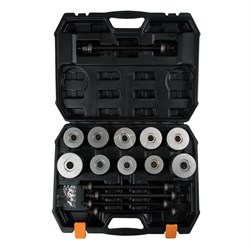 Набор оправок для монтажа и демонтажа сайлентблоков, 34-80 мм, кейс, 27 предметов AFFIX AF11020027C AF11020027C - фото 720338