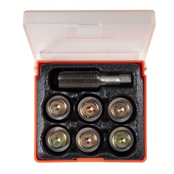Набор для ремонта масляных пробок М18х1,5, кейс, 19 предметов AFFIX AF10347018C AF10347018C - фото 720345