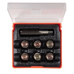 Набор для ремонта масляных пробок М13х1,25, кейс, 19 предметов AFFIX AF10347113C AF10347113C - фото 720346