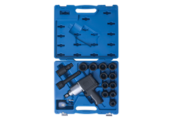 Гайковерт пневматический ударный 3/4", 1085 Нм, с комплектом ударных головок, 18 предметов KING TONY 64114AMP TONY - фото 720367