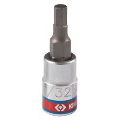 Насадка (бита) торцевая 1/4", Hex, 5/32", L = 37 мм KING TONY 203505S TONY - фото 720479