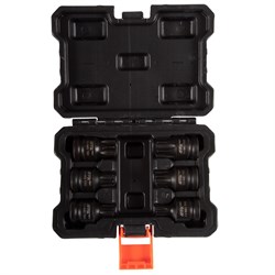 Набор ударных торцевых насадок 1/2", TORX, Т55-Т100 мм, L = 44 мм, 6 предметов AFFIX AF00742006C AF00742006C - фото 721174