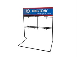 Прикассовая стойка с крючками KING TONY 87152 TONY - фото 721205