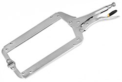 Зажим с фиксатором 440 мм, С-образный, с подвижными губками TOLSEN TT10058 TT10058 - фото 721285