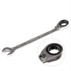 Ключ трещоточный комбинированный с реверсом 13 мм KING TONY 373A13M TONY - фото 721401