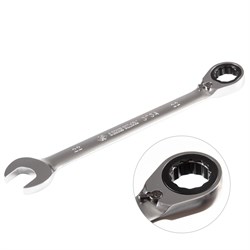 Ключ трещоточный комбинированный с реверсом 22 мм KING TONY 373A22M TONY - фото 721404