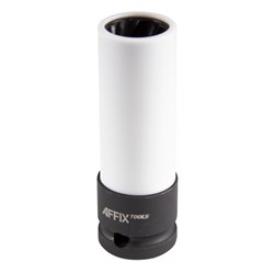 Головка для поврежденного крепежа глубокая 1/2", 17 мм, тонкостенная, пластиковая защита AFFIX AF10931017 AF10931017 - фото 721476