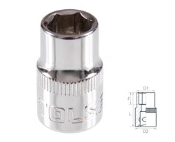 Головка торцевая стандартная шестигранная 3/8", 10 мм TOLSEN TT16310 TT16310 - фото 721586