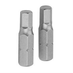 Набор вставок (бит) торцевых 1/4", Hex, 5 мм, 25 мм, 2 предмета TOLSEN TT20235 TT20235 - фото 721769