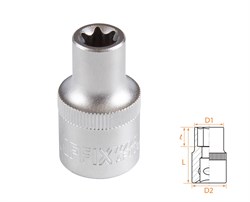 Головка торцевая TORX Е-стандарт 1/2", E11 AFFIX AF00043011 AF00043011 - фото 722001