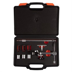 Рассухариватель клапанов универсальный, кейс, 9 предметов AFFIX AF10310009C AF10310009C - фото 722072
