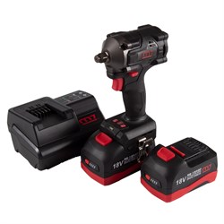 Гайковерт аккумуляторный ударный 1/2", 900 Нм, 18 В, укороченный, 4 предмета, кейс MIGHTY SEVEN DW-404A SEVEN - фото 722184