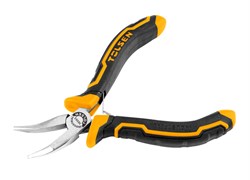 Плоскогубцы тонконосые "GRIPro", 115 мм, мини, загнутые TOLSEN TT10353 TT10353 - фото 722259