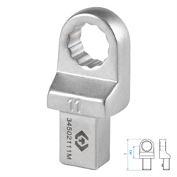 Насадка накидная серии "FIT", 11 мм, 9х12 мм KING TONY 34502111M TONY - фото 722324