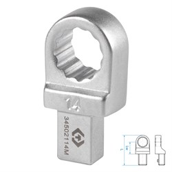 Насадка накидная серии "FIT", 14 мм, 9х12 мм KING TONY 34502114M TONY - фото 722327