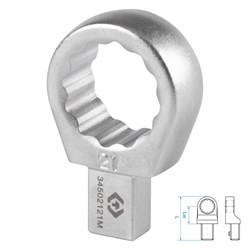 Насадка накидная серии "FIT", 21 мм, 9х12 мм KING TONY 34502121M TONY - фото 722333