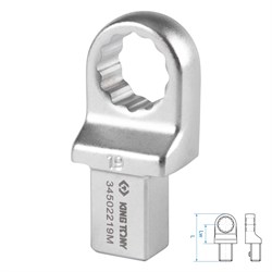 Насадка накидная серии "FIT", 19 мм, 14х18 мм KING TONY 34502219M TONY - фото 722341